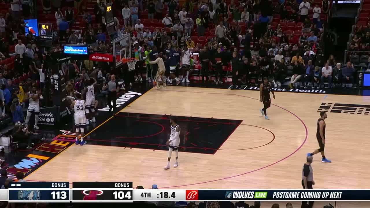 Lowry miss, ANT chants airball