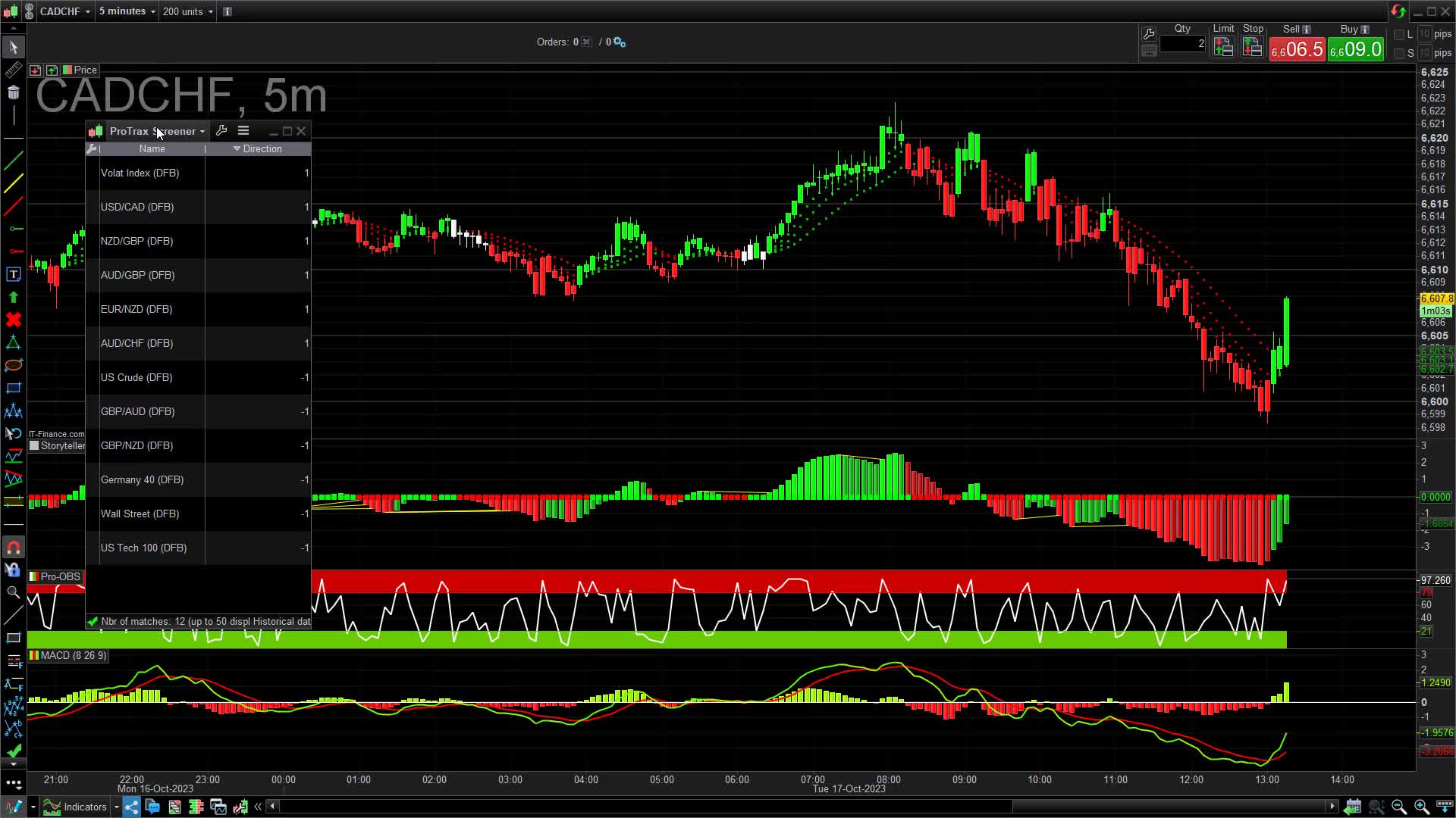 Trax Screener Settings trax-screener-settings