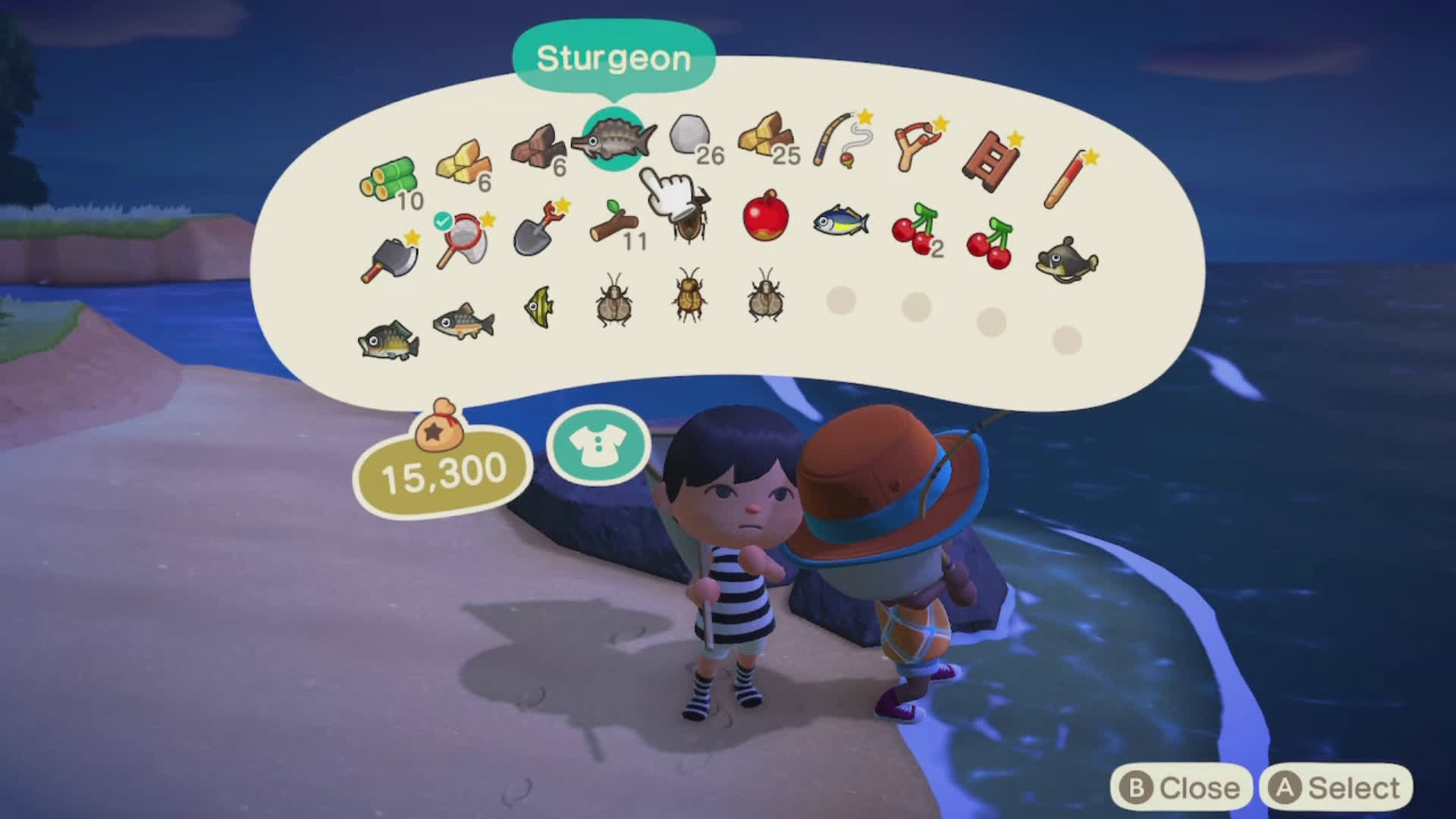 Animal Crossing Fishing