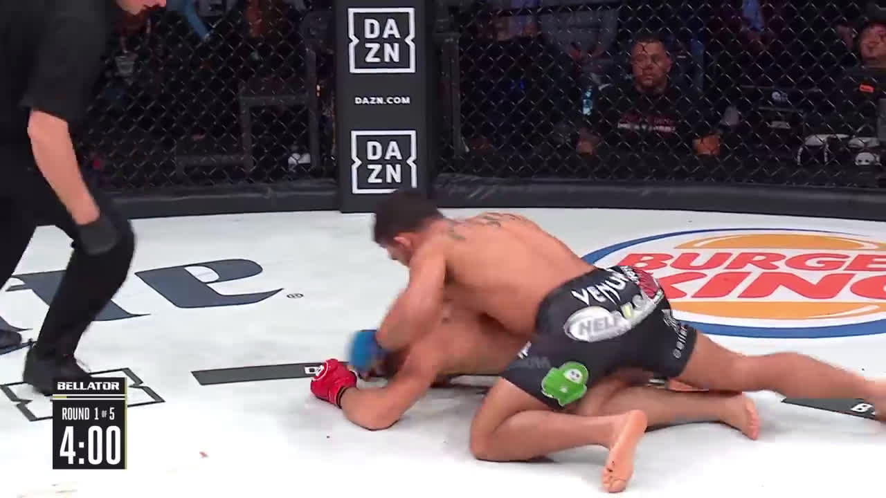 Patricio Pitbull finishes Michael Chandler to become the double Bellator Champ