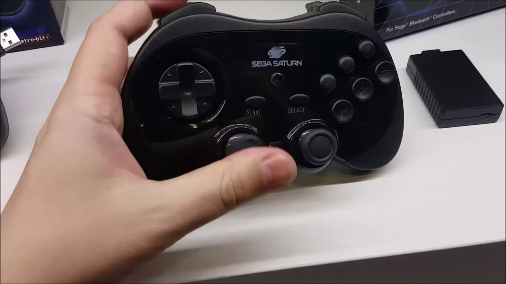 sega saturn dual analog controller