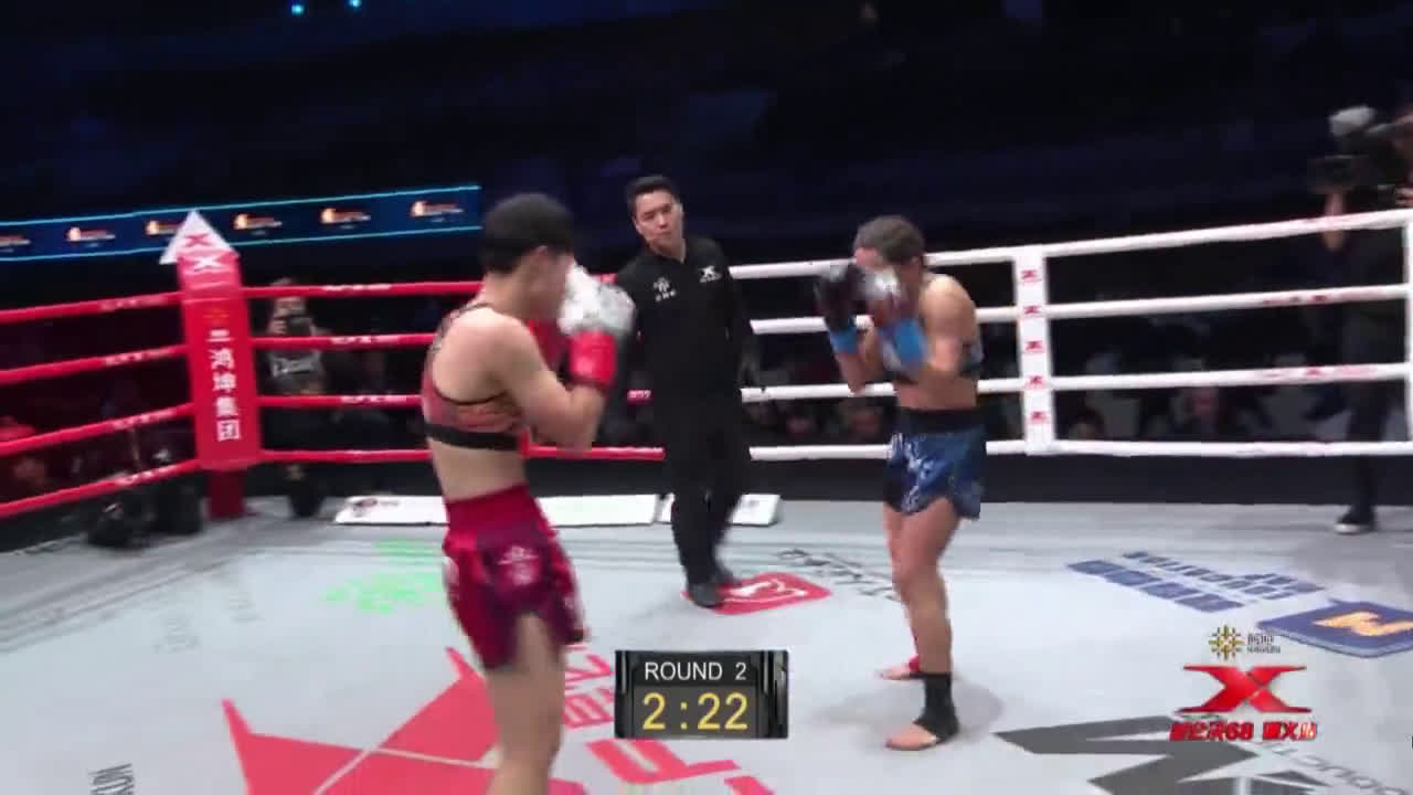 Xu Yi vs. Magalie Alvarez HIGHLIGHTS (Kunlun Fight 68) (2017.12.
