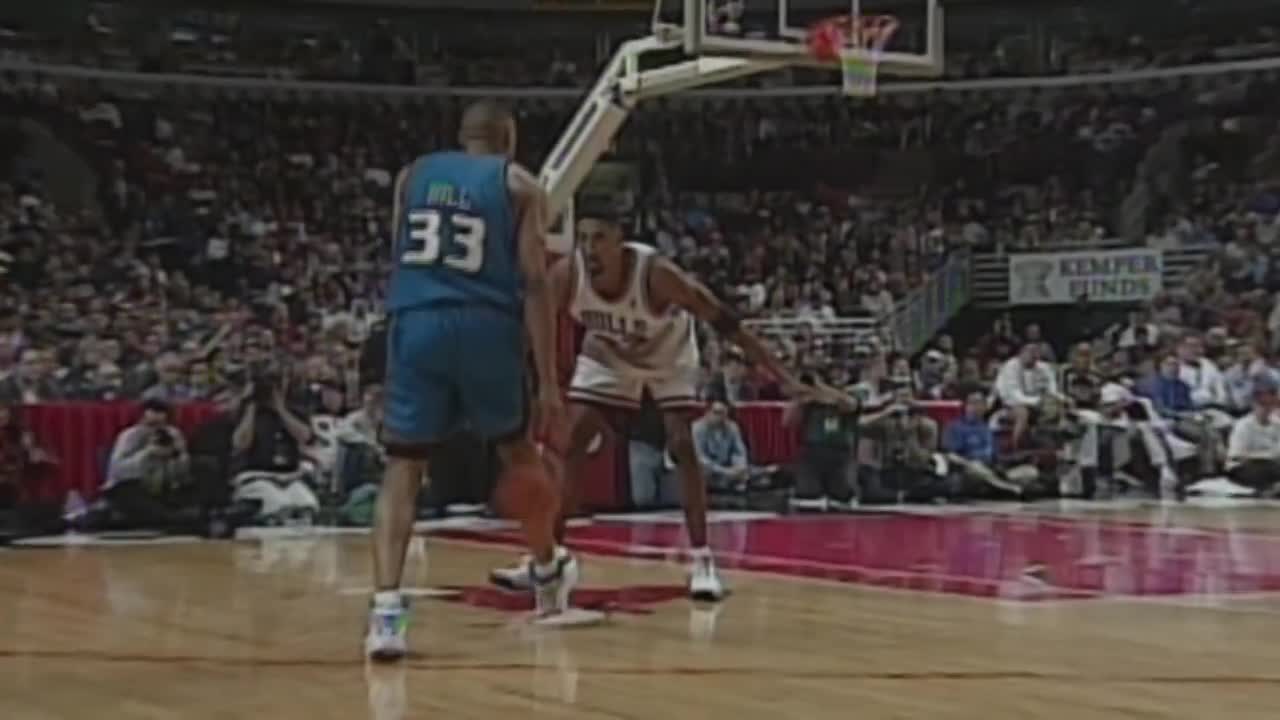 grant hill pistons dunk