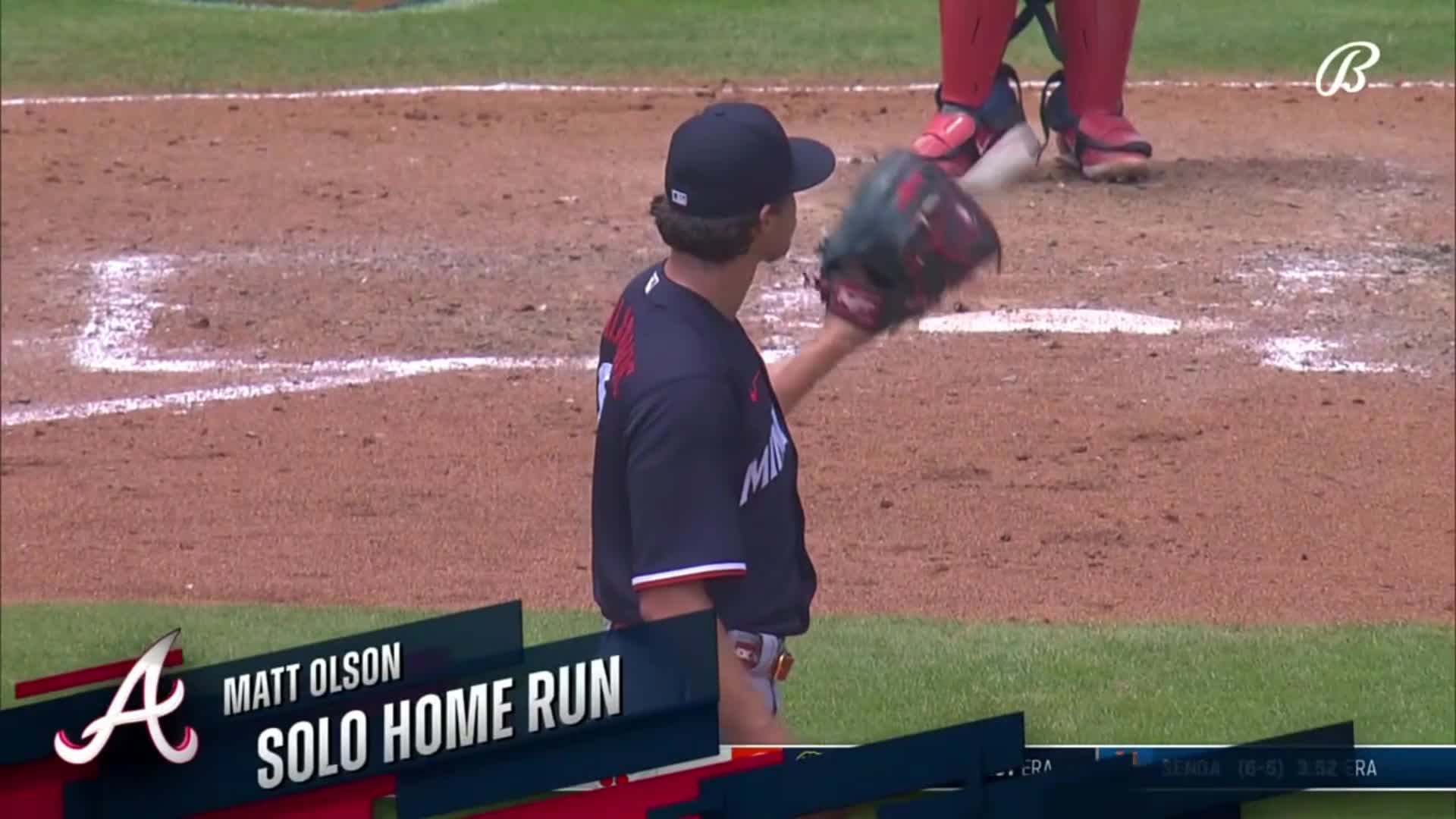 Matt Olson's two-run home run, 07/12/2022