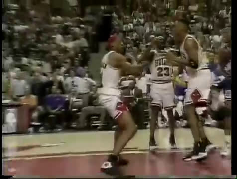 NBA Finals Archive — Michael Jordan and Scottie Pippen 1998 NBA Finals