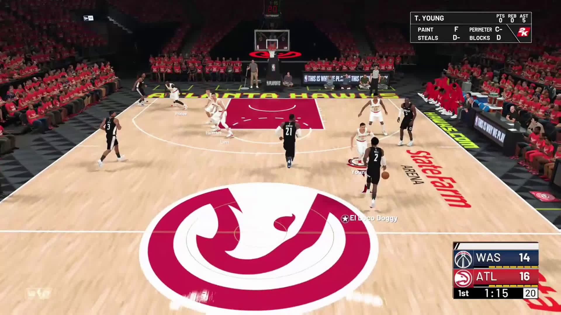 Making people rage quit as trae young