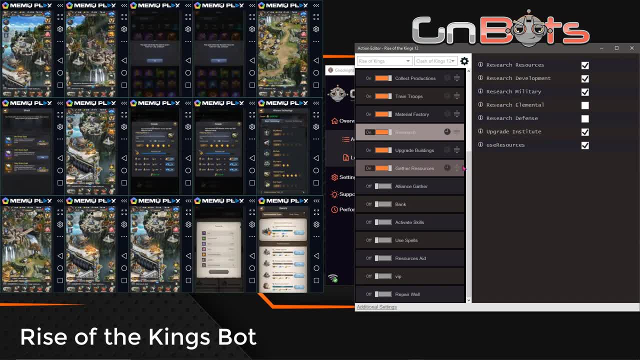 Clash of Kings Bot - Hack & Cheats 