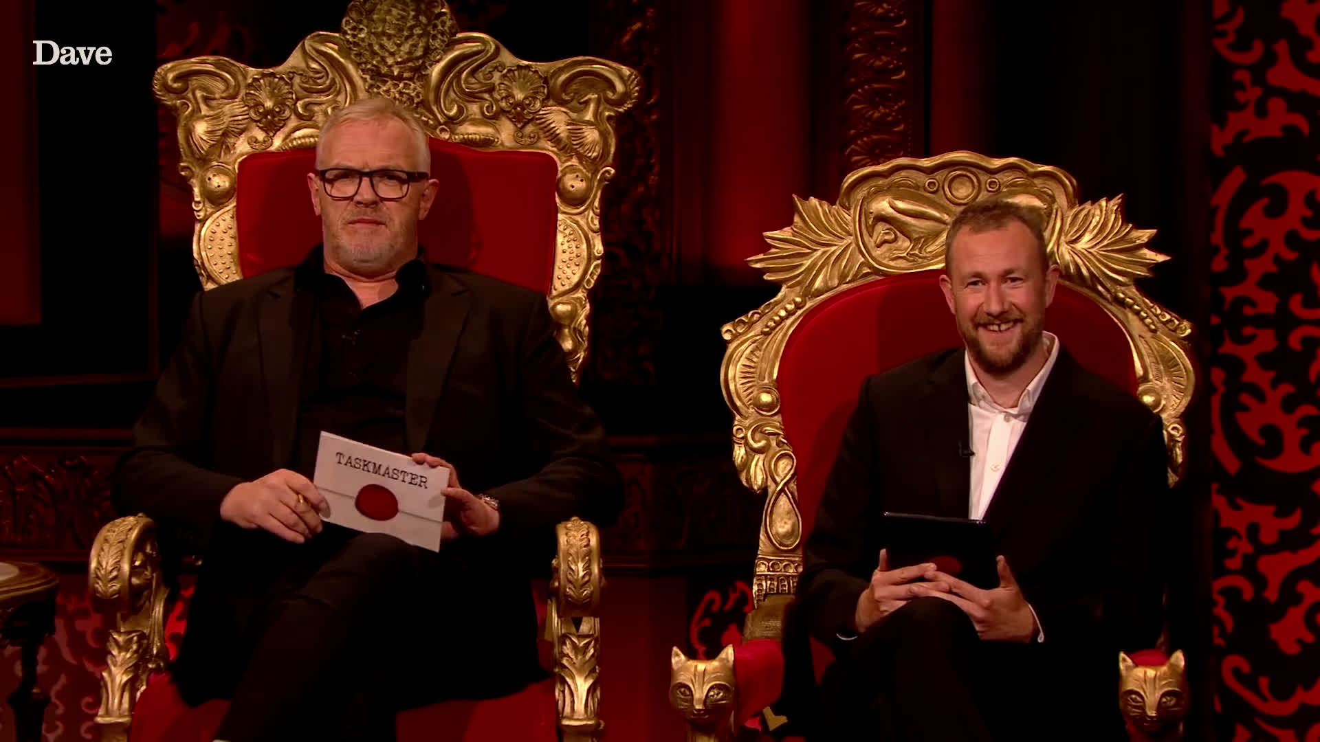Taskmaster S9 EP2 _ OUTTAKE _ Greg Davies Annoyed at Alex Horne _ Dave ...