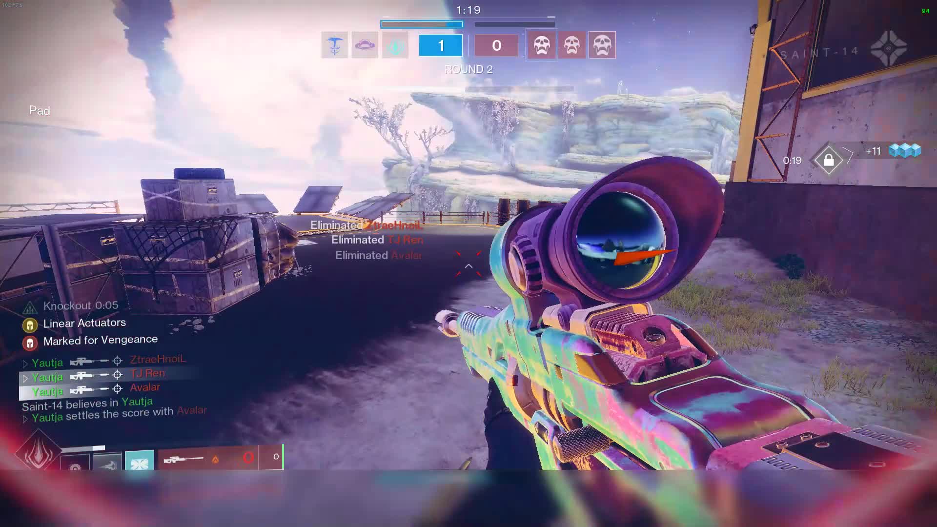 ricochet rounds OP