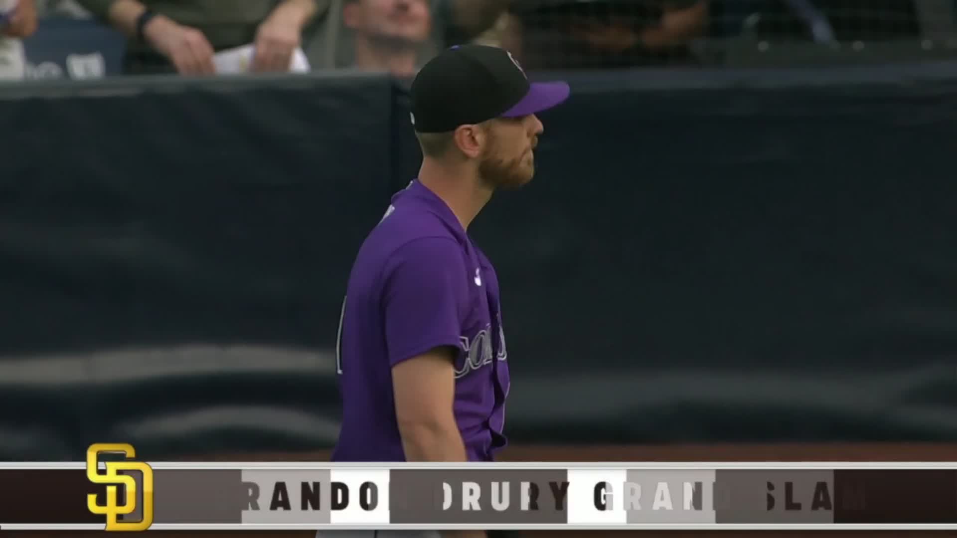 Brandon Drury hit a grand slam on the first pitch he saw as a San Diego  Padre - ESPN