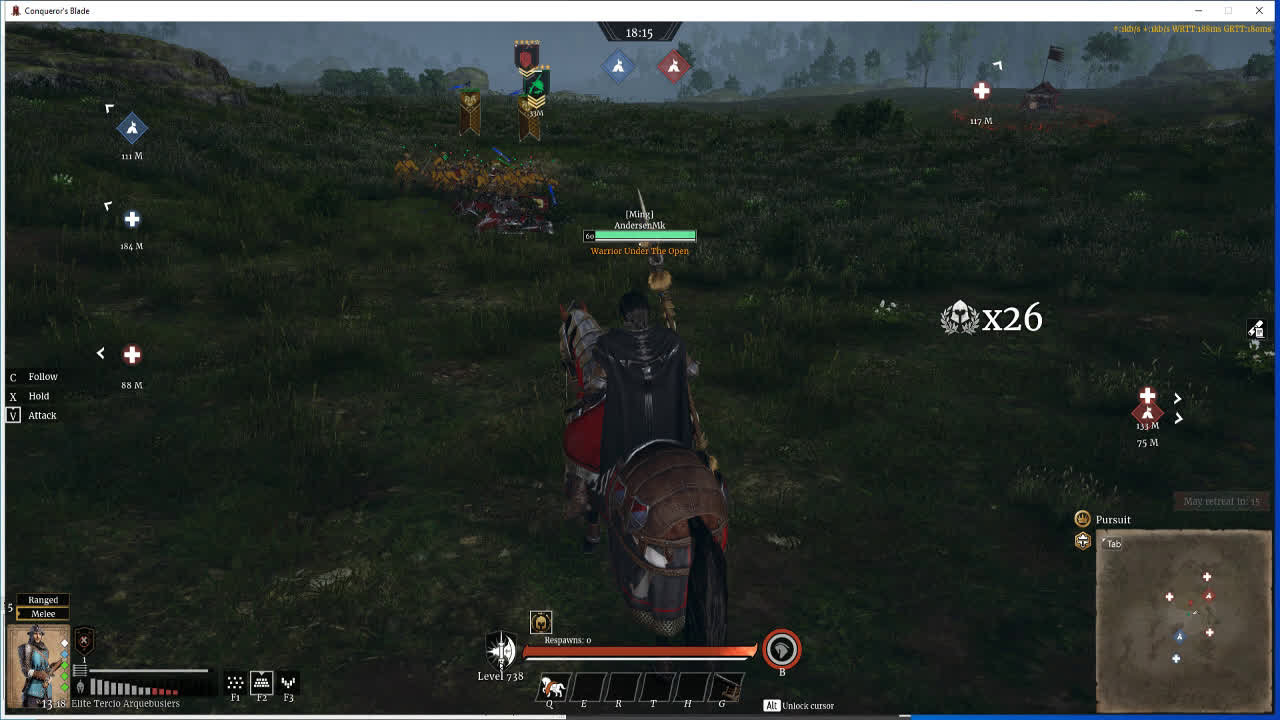 Tercio New Melee Performance