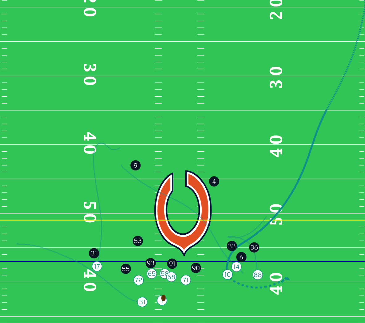 Will Trent Sherfield exceed his player prop bet for receiving yards against  weak Dolphins pass defense? - BVM Sports