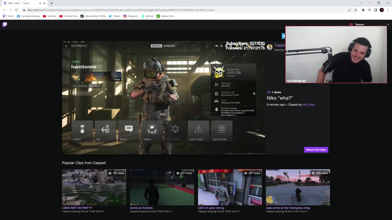 Capped exposes Ramee