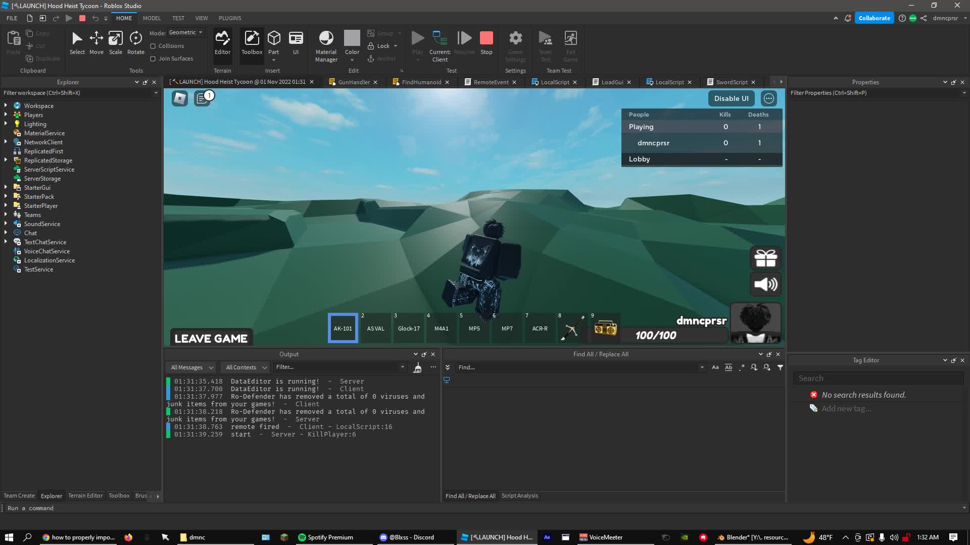 Roblox MeshPart (.FBX, From Blender) has Invisible Barriers/Parts