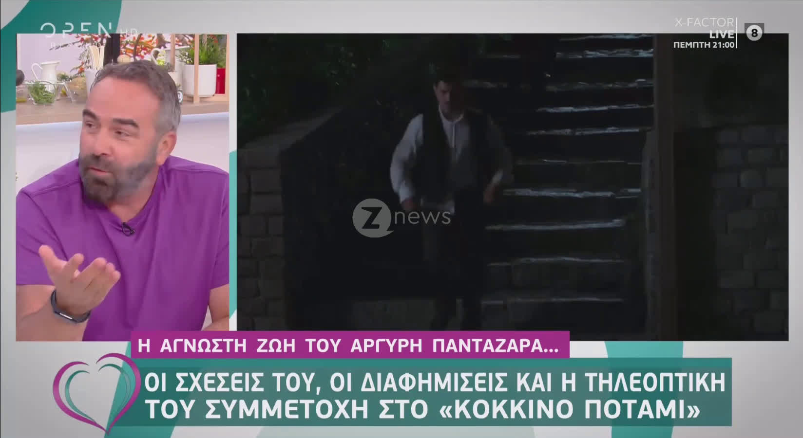 Argyrhs Pantazaras Poios Einai O 8emhs Apo To Kokkino Potami Znews