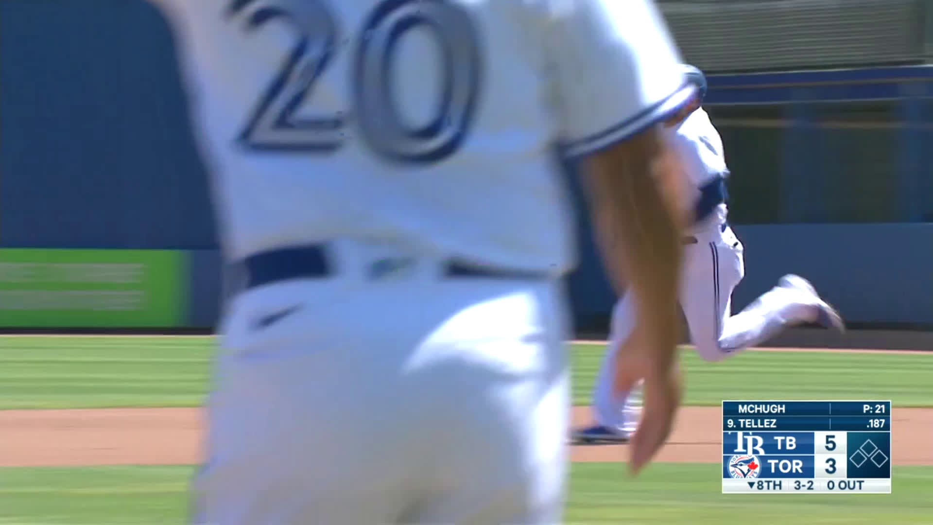 Rowdy Tellez 3-run Homer, 07/09/2021