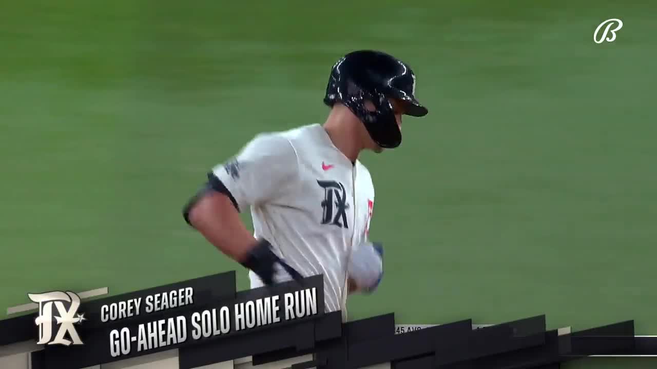 Corey Seager's First Rangers HR! 