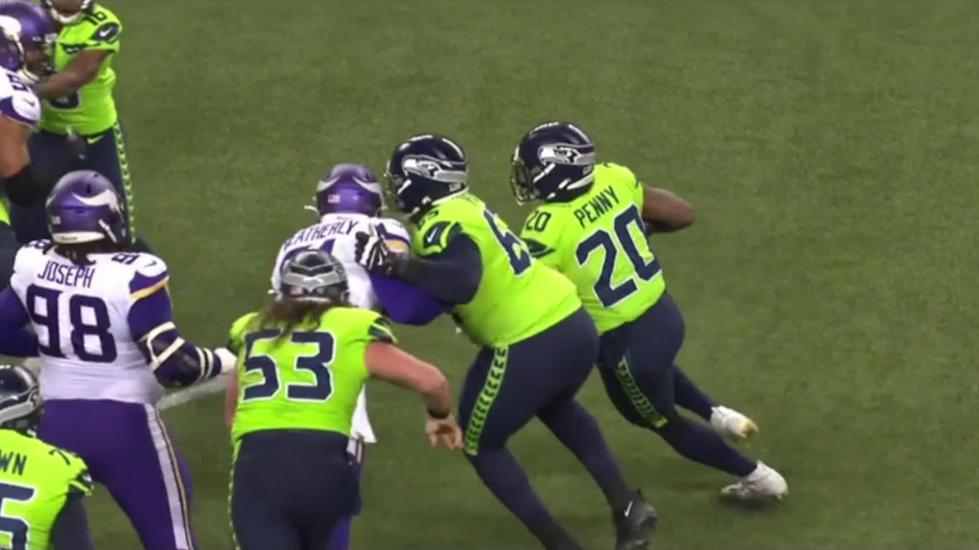 How the Seahawks offense rolled over the Vikings in the first