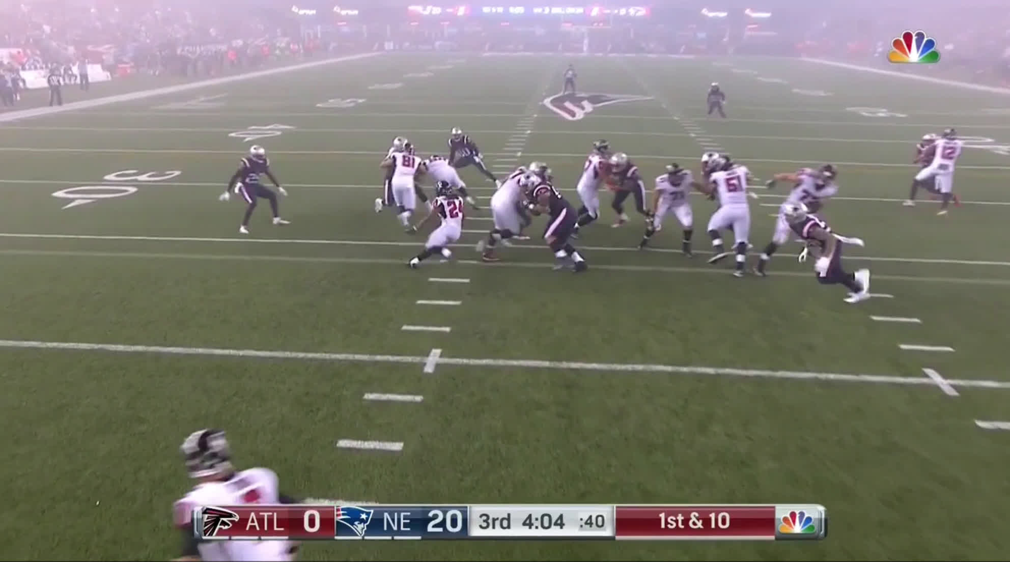 The Patriots-Falcons fog game revealed we've been watching the NFL from the  wrong angle