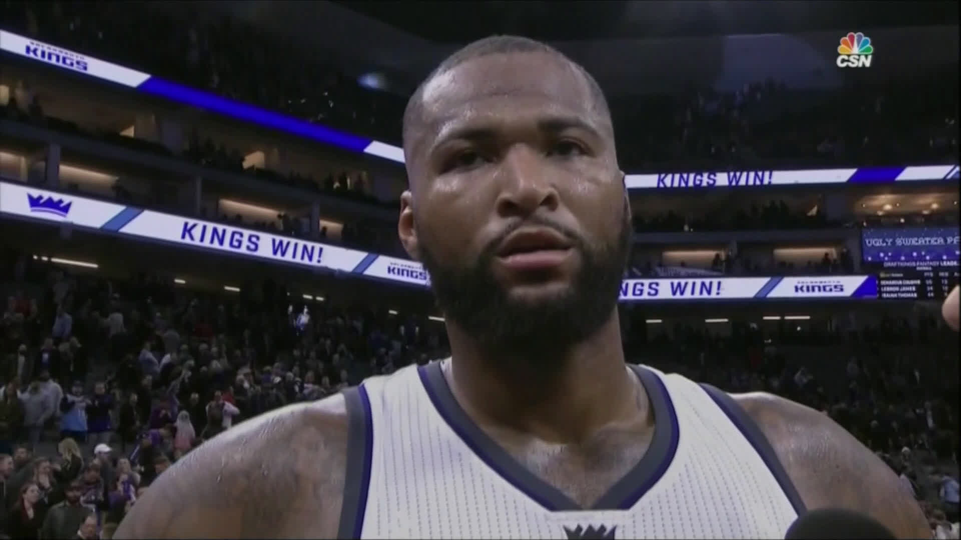 DeMarcus Cousins might have had the strangest 55-point game ...