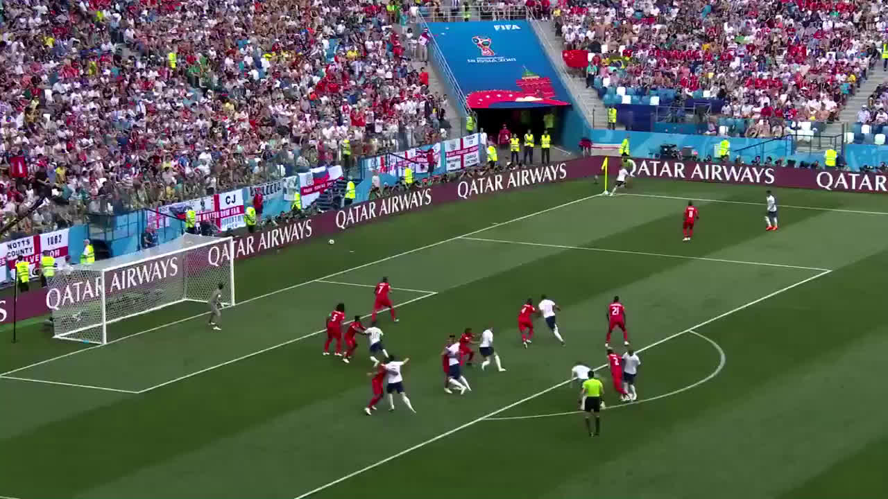 動画 パナマ戦でイングランドのストーンズがヘディングで先制点となるゴール セットプレーからドフリーで決める 動画 パナマ戦でイングランドのストーンズがヘディングで先制点となるゴール セットプレーからドフリーで決める