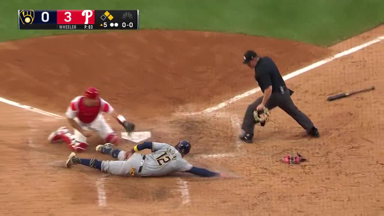 Watch Talkin’ Baseball - Johan Rojas gunned down Rhys Hoskins at the ...