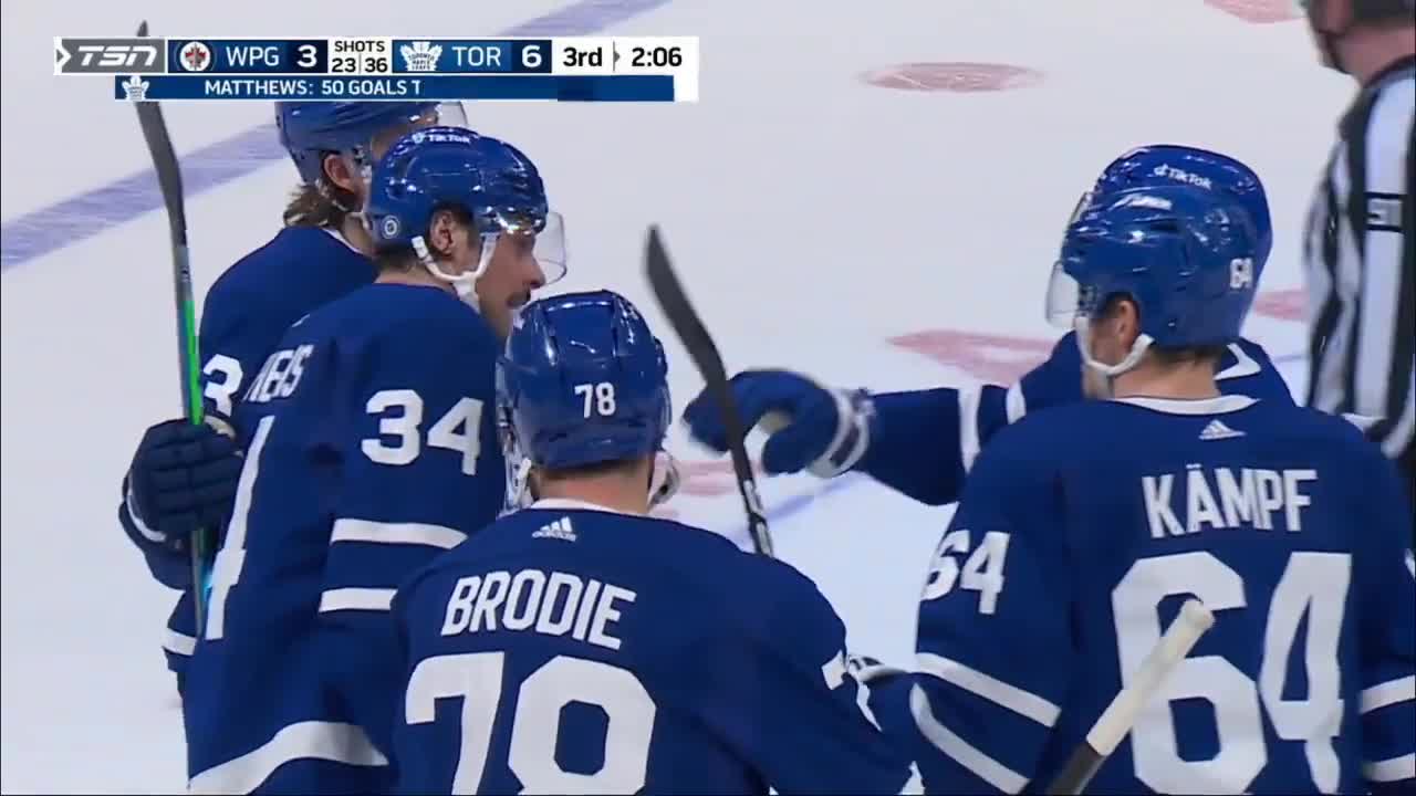 Maple Leafs vs. Blue Jackets score: Auston Matthews' OT goal caps