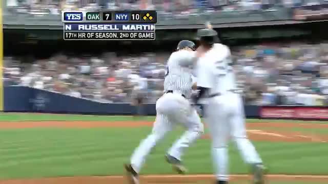 On this day in 2011, the Yankees took down the Athletics 22-9