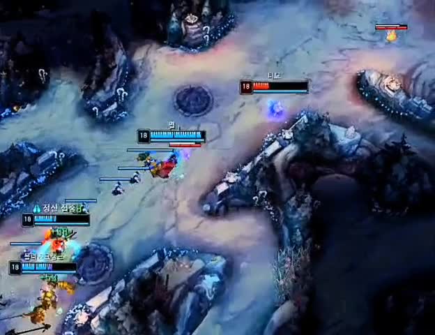 요릭 제이스 멜 루시안 블츠 VS 자헨 샤코 아칼리 티모 결과