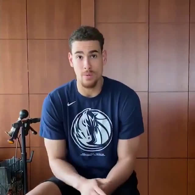 A message from Luka Doncic and Dwight Powell