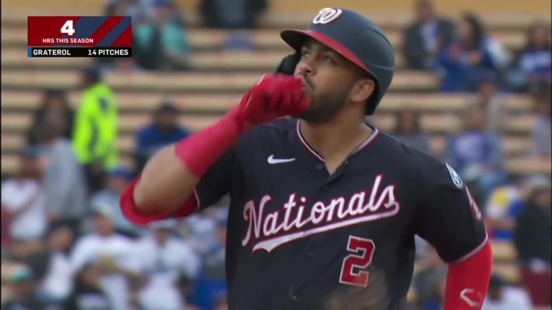 Luis Garcia's six hits lead Nationals past Royals