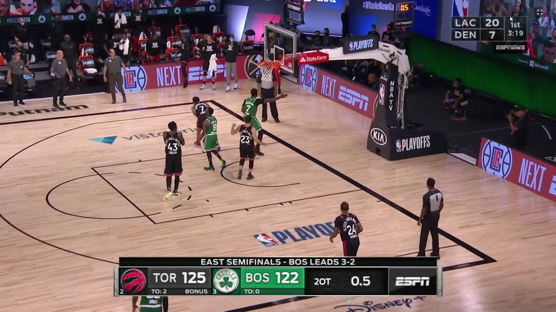 Watching Toronto Raptors vs. Boston Celtics YouTube TV Google