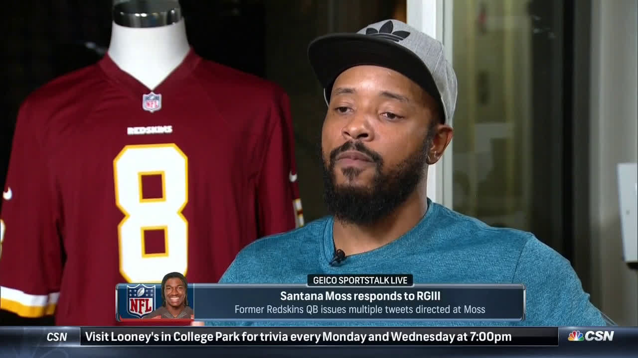 Santana Moss says Robert Griffin III gloated when Redskins fired Mike  Shanahan; RG3 calls comments 'a betrayal' - Los Angeles Times