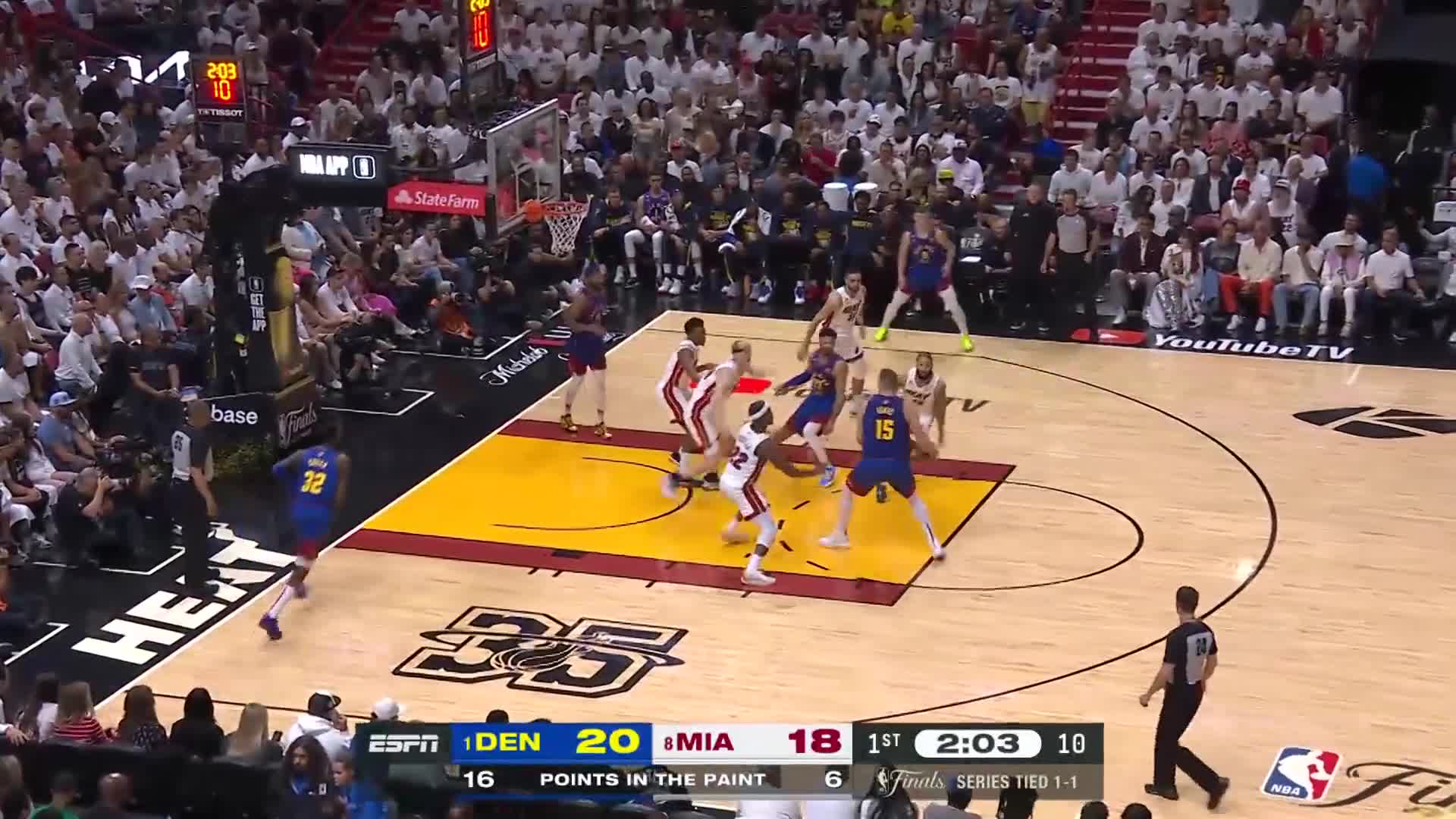 Watch [Highlight] Murray-Jokic go to the two man game again, as Joker ...