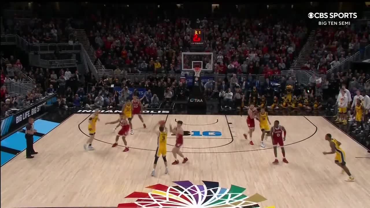 Iowa Beats Indiana On Jordan Bohannan's Banked Three