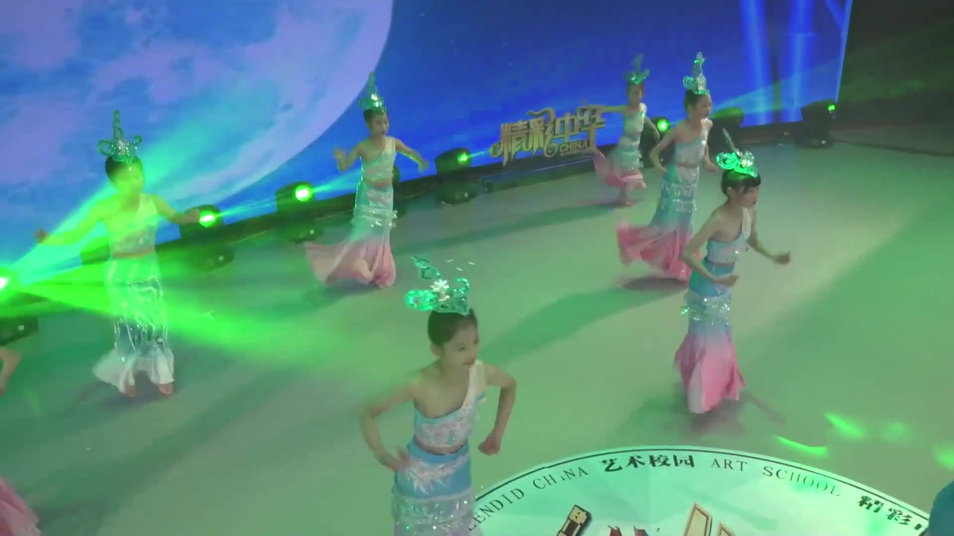 艺术校园-2021精彩中华贵州省区《水之灵》独e舞爱舞蹈培训中心