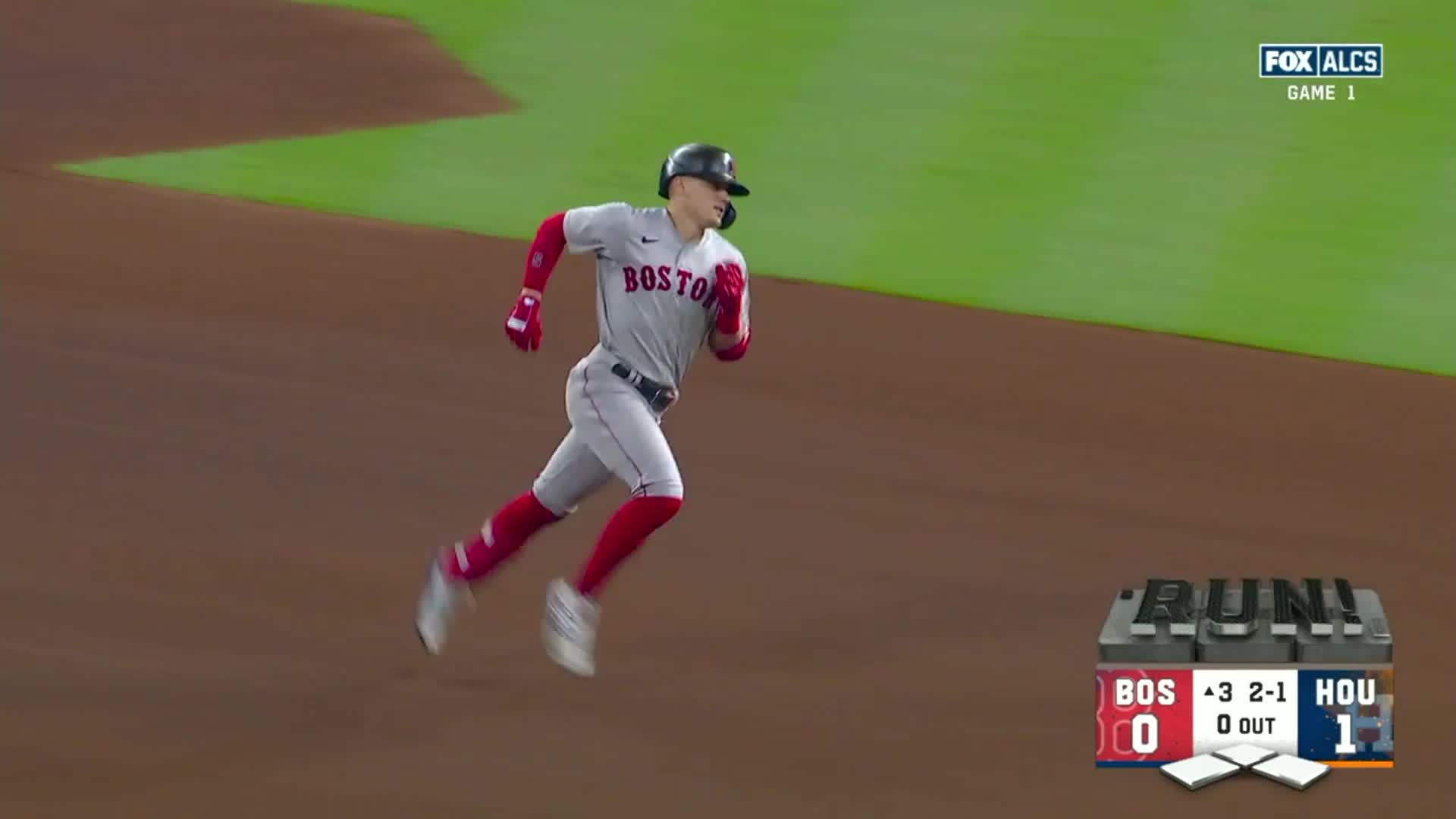 Enrique Hernandez Hits A Home Run During Dusty Baker S Interview R Baseball