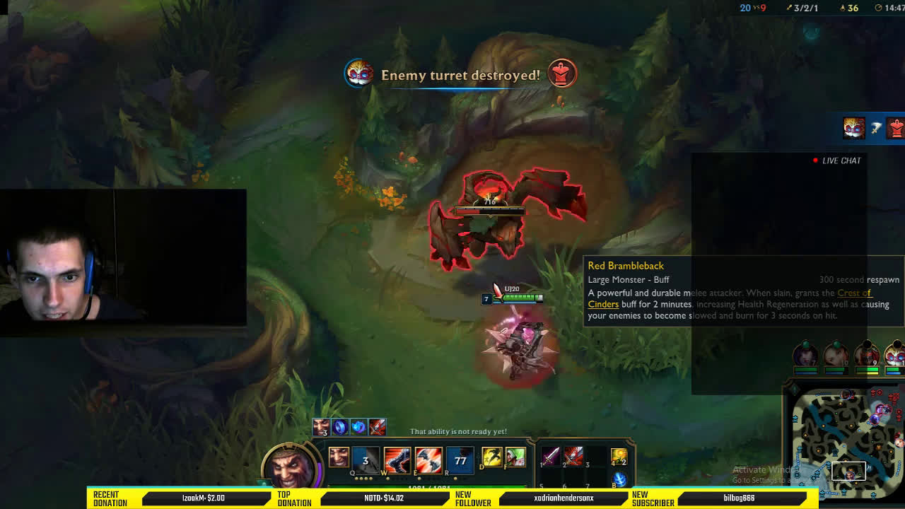 I was the only viewer and this dude got in an argument with his mom mid ...