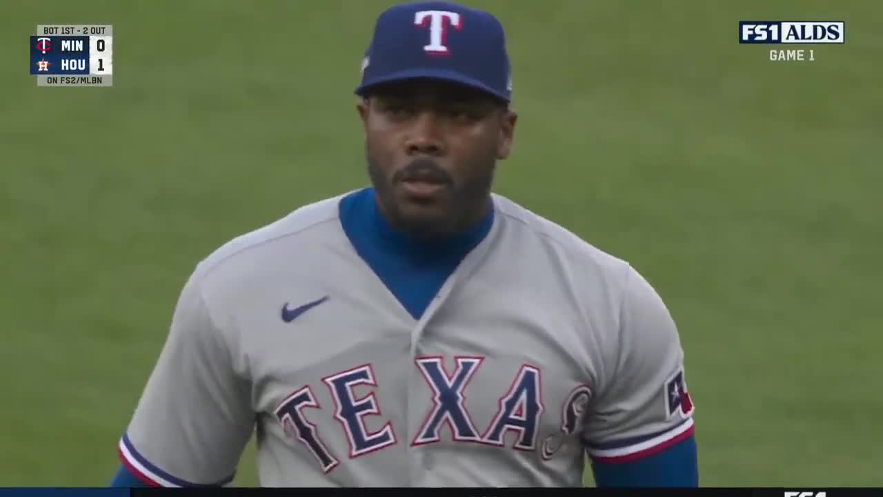 Aroldis Chapman Makes High-velocity Rangers Debut