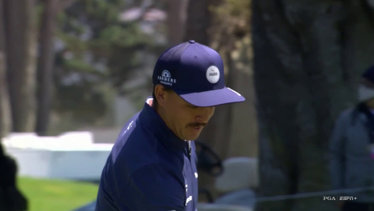 what does the letter p stand for on rickie fowler's hat