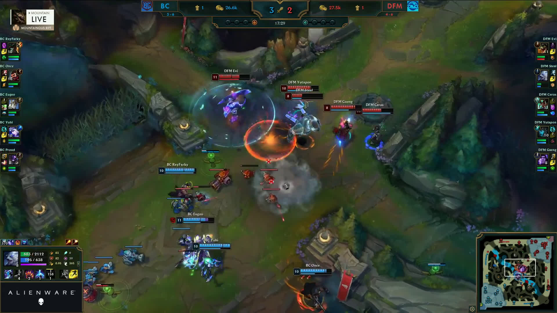 Lol アメリカ人アナリストが分析するljl Dfm Vs Ljl サマースプリット 第6週 ゲーム4 Lol忍者