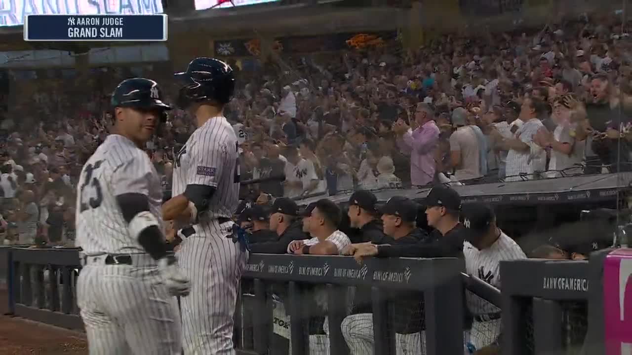 Yogi Berra arguing with umpire over his safe call in the 1st