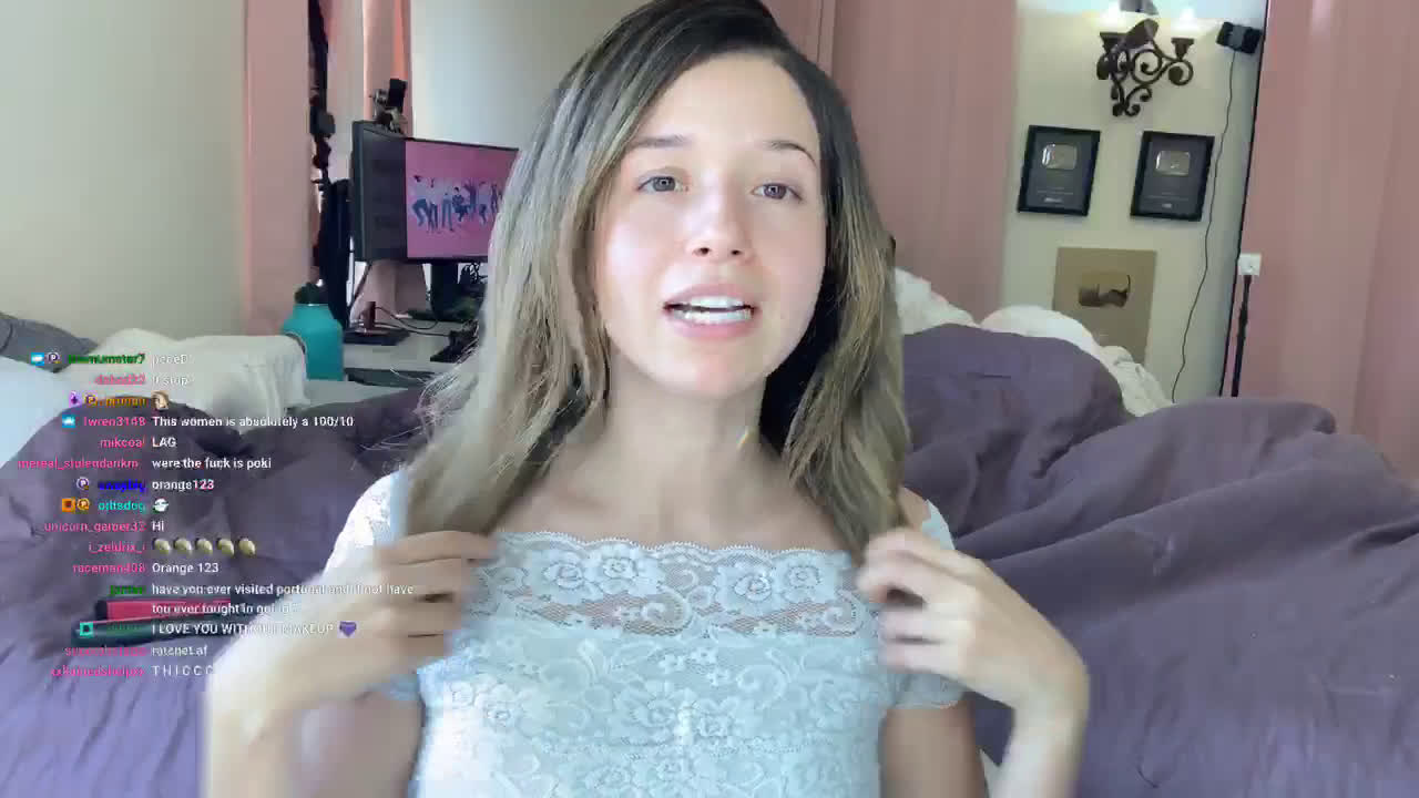 Pokimane without makeup