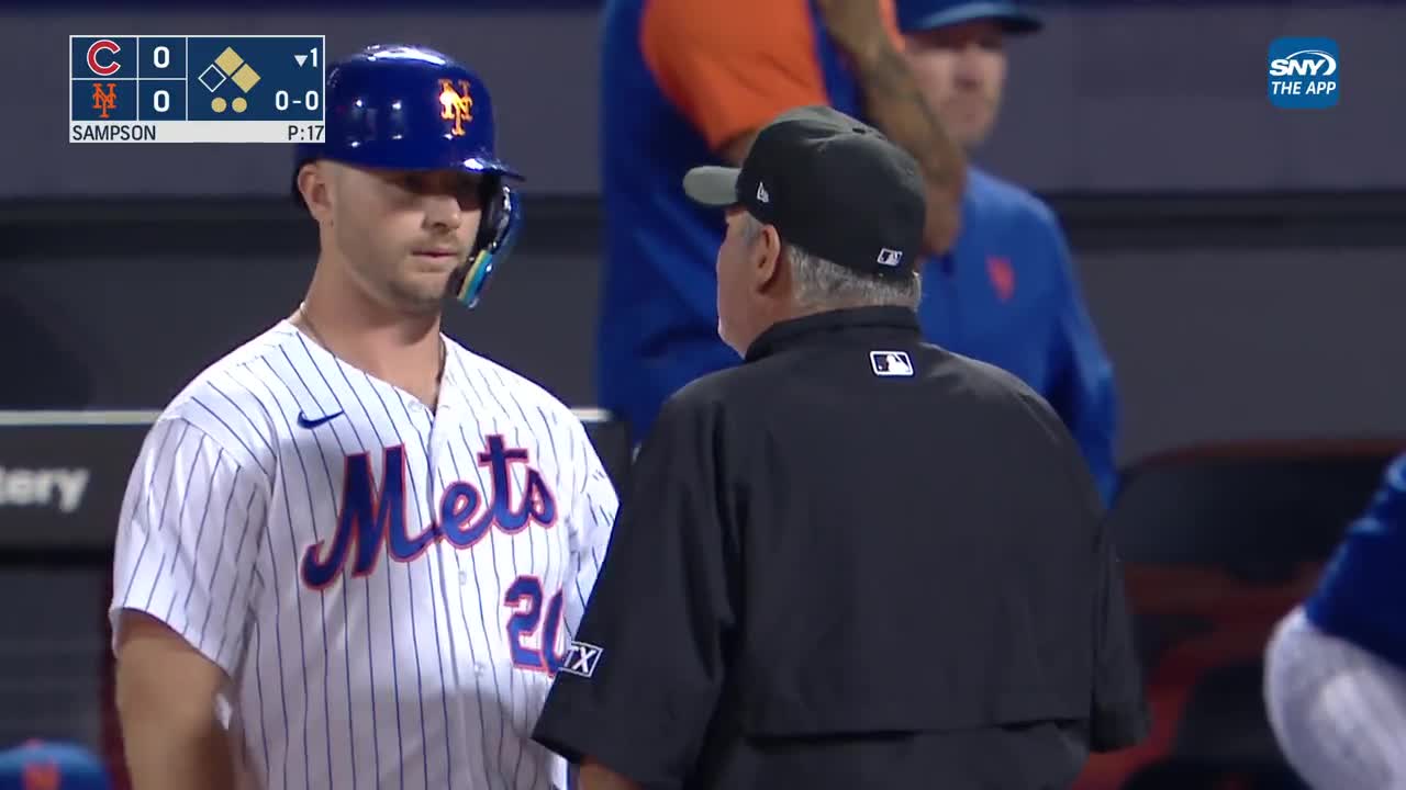 Pete Alonso: Home Run Derby pitcher video shows him hitting corner
