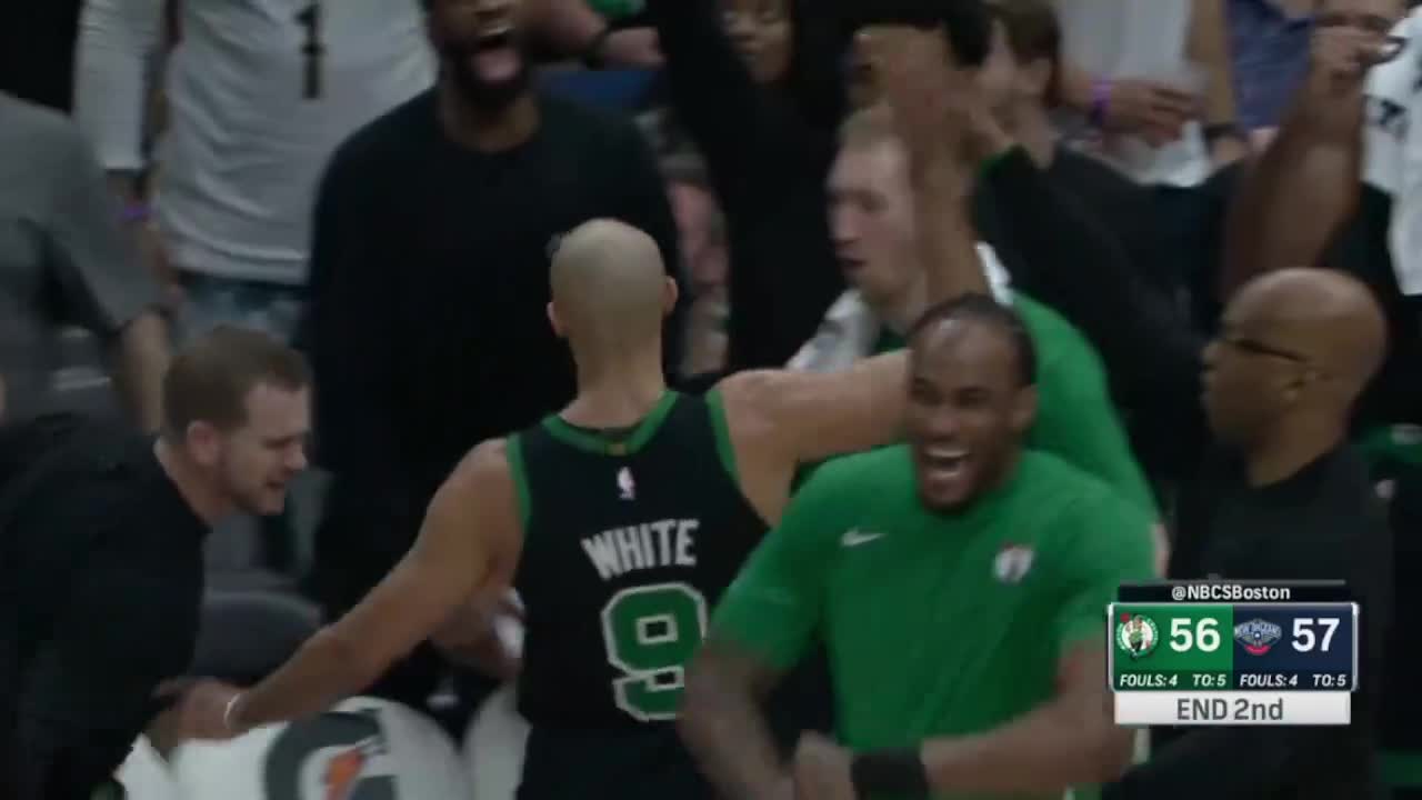 Watch Ahn Fire Digital DERRICK WHITE BEATS THE BUZZER 🚨 Streamable
