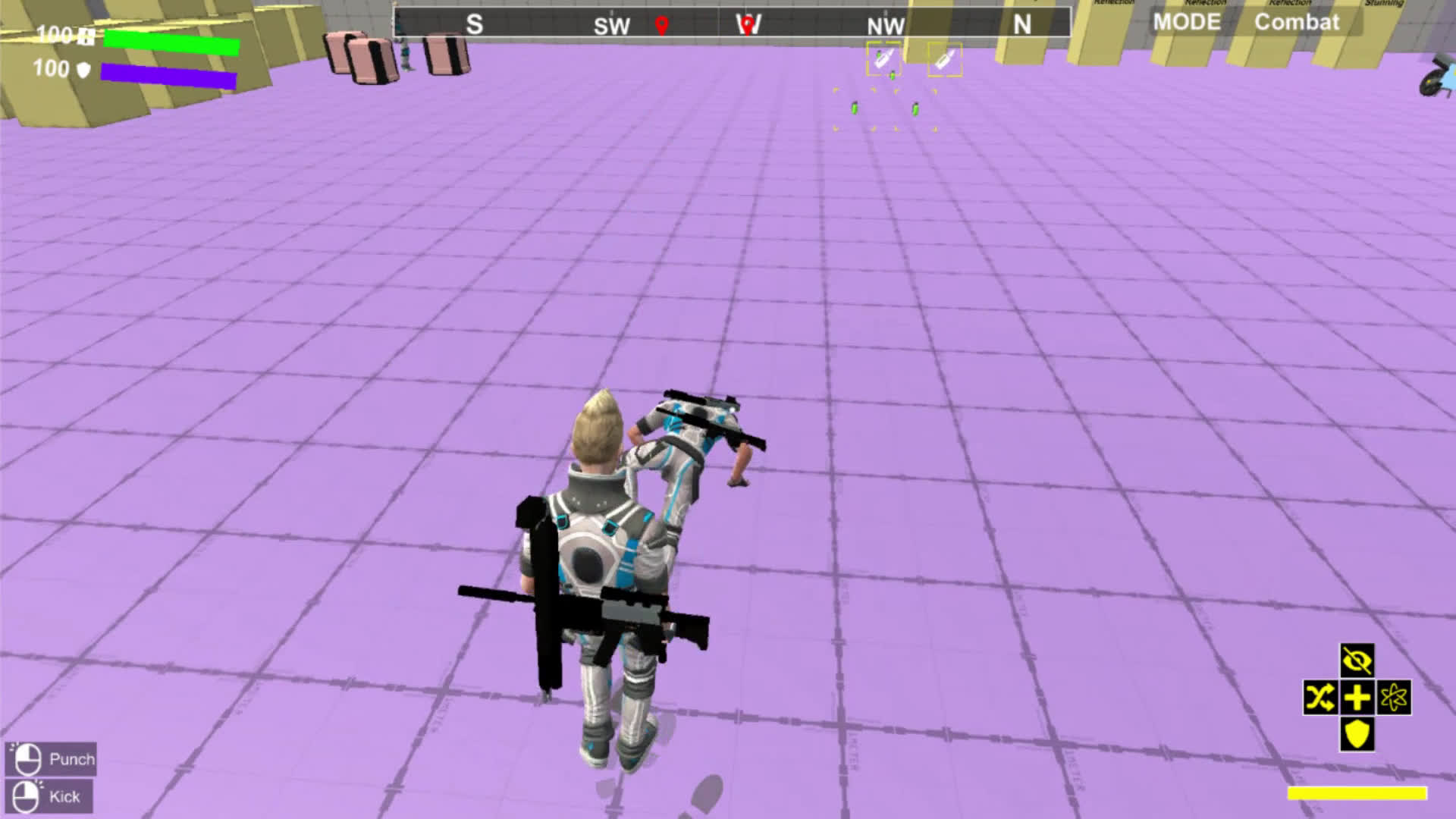 close combat attacks