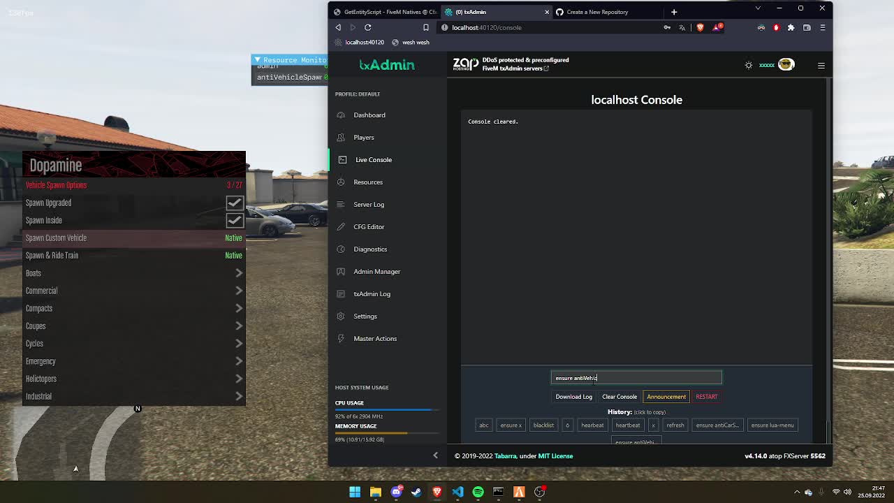 Watch FiveM Anti Vehicle Spawn Streamable Watch fivem anti vehicle spawn streamable