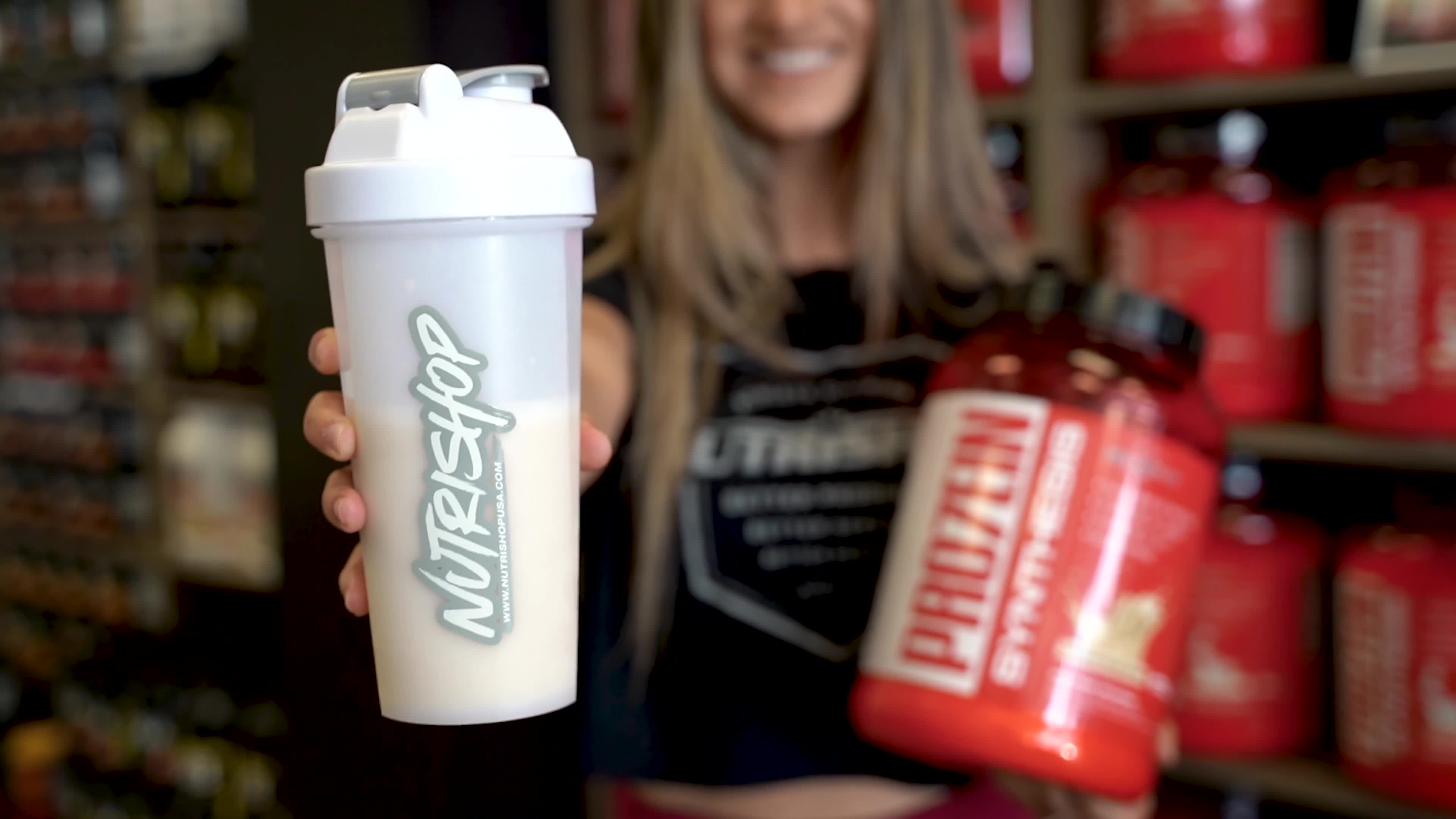 Clear Protein Shaker Cup – FINAFLEX