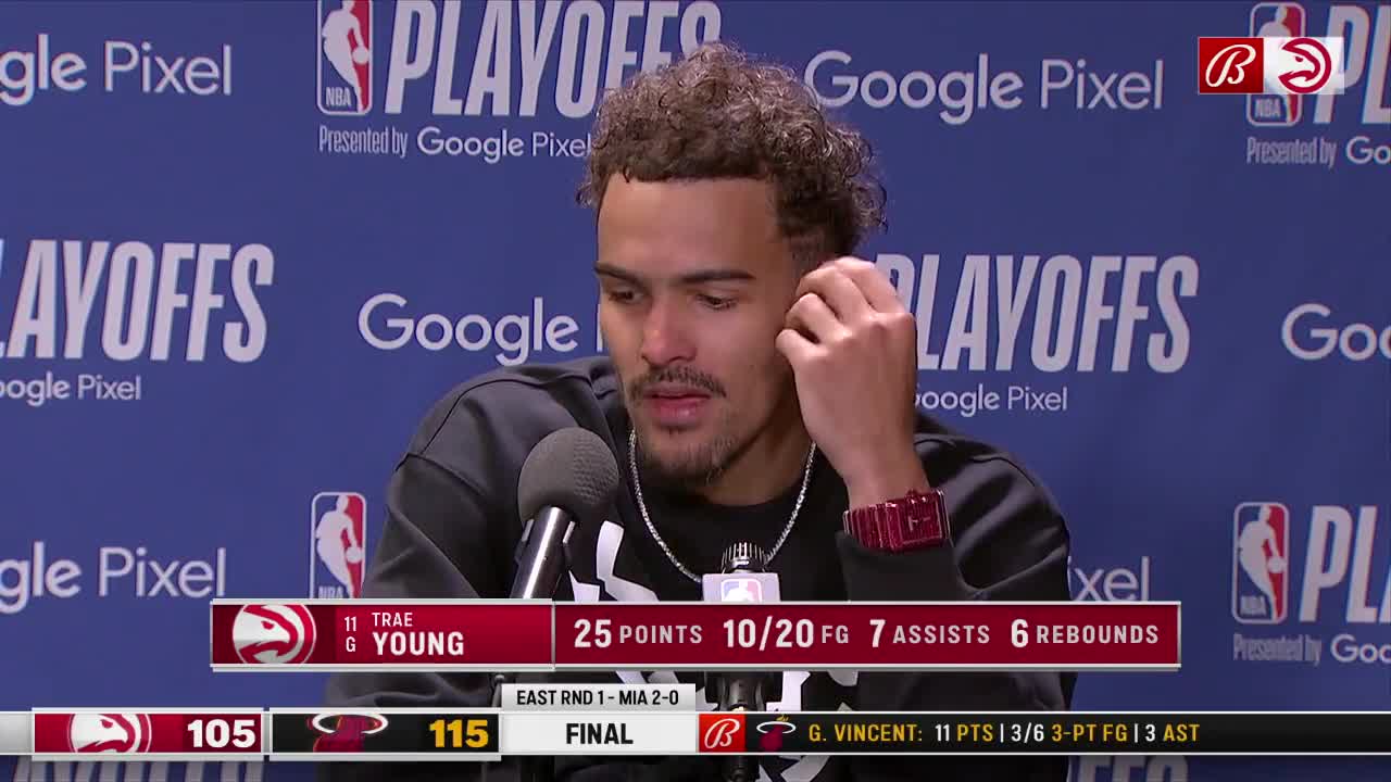 Highlight) Trae Young: (in response to difficulty of winning