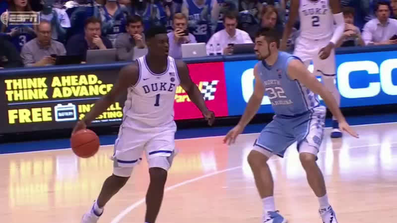Video Zion Williamson S Shoe Exploded And Injured Knee Against Unc